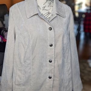 CJ banks corduroy jacket